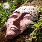 Duża maska - Nessa - w.inspiracji w Dekoracja Wnętrz/Ceramika