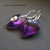 Swarovski amethyst / Gosia Chruściel-Waniek / Biżuteria / Kolczyki