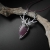 Primordial Recognition - Miracle Forest - srebrny wisior z rubinem w zoisycie / Fiann / Biżuteria / Wisiory