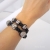 Braided leather bracelet / Nina Rossi Jewelry / Biżuteria / Bransolety