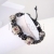 Braided leather bracelet / Nina Rossi Jewelry / Biżuteria / Bransolety